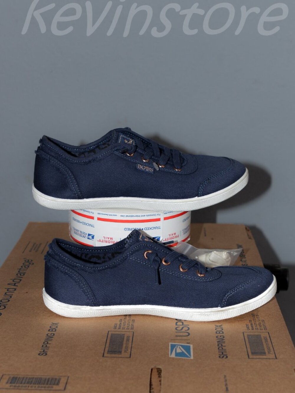 Skechers Women's‎ BOBS B Cute Sneaker Navy